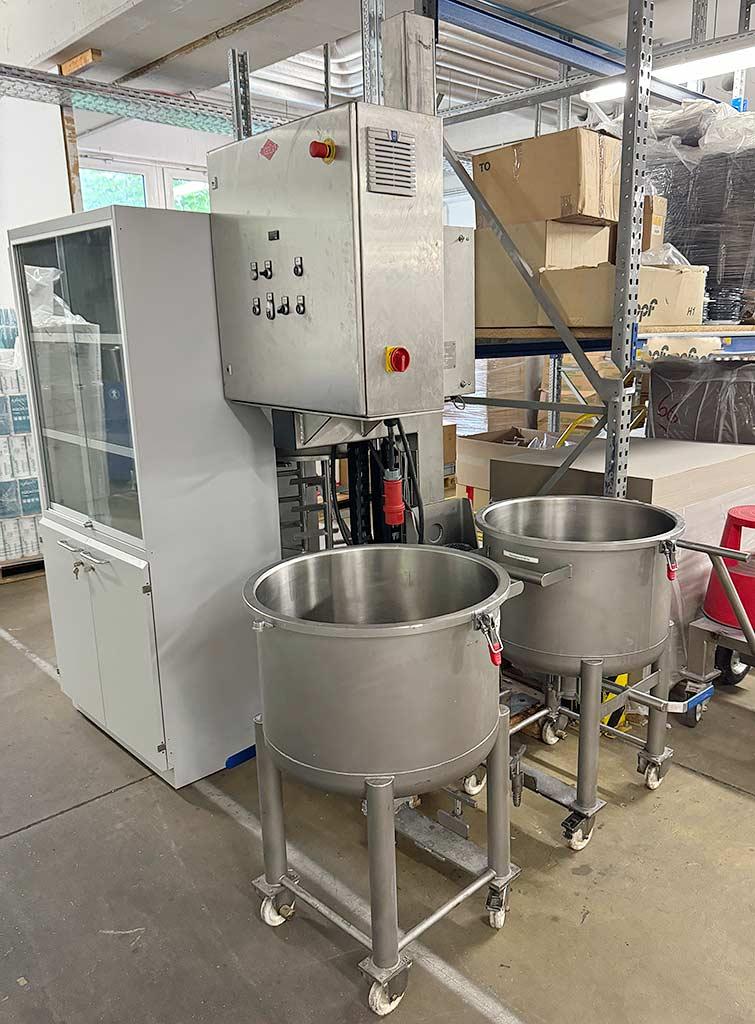 Vacuum-Double-Planetary Mixing Unit Herbst HRV-S 120 DP - Image 1