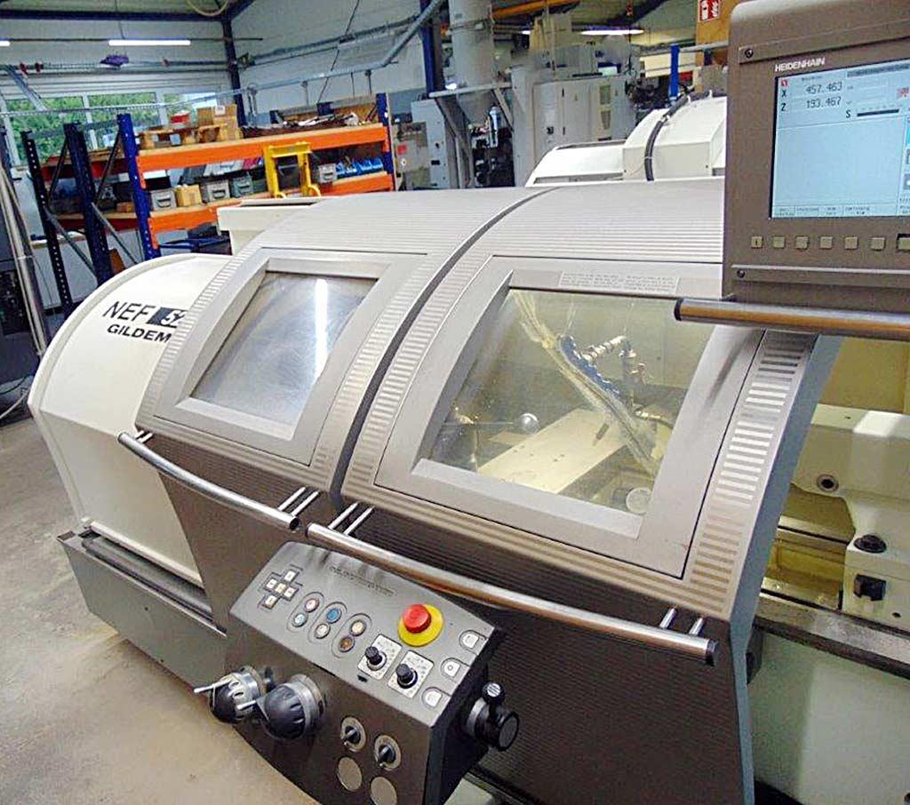 CNC Cycle Lathe Gildemeister NEF 520/1000 - Thumbnail 2
