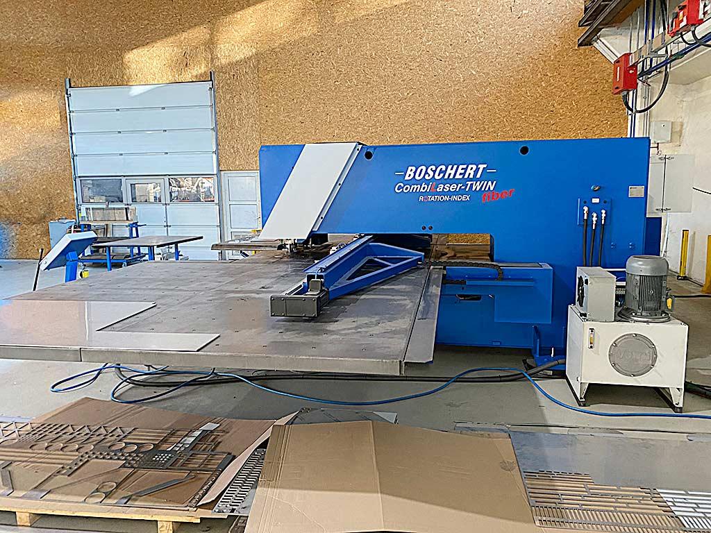 Punching and Laser Cutting Machine Boschert CombiLaser TWIN 1500x3000 2kW - Thumbnail 2