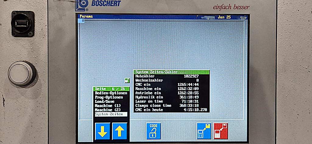 Punching and Laser Cutting Machine Boschert CombiLaser TWIN 1500x3000 2kW - Thumbnail 7