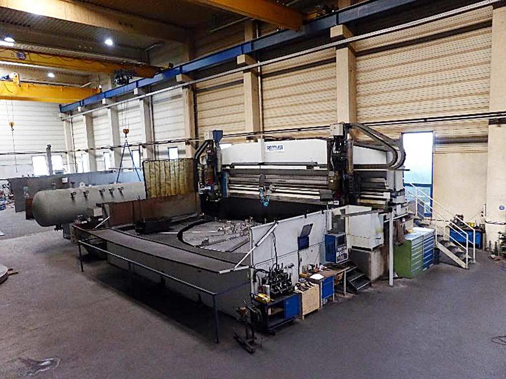 CNC Vertical Rotary Indexing Drilling Machine Rottler Portal 7000 - Image 1