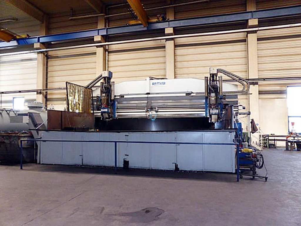 CNC Vertical Rotary Indexing Drilling Machine Rottler Portal 7000 - Thumbnail 2
