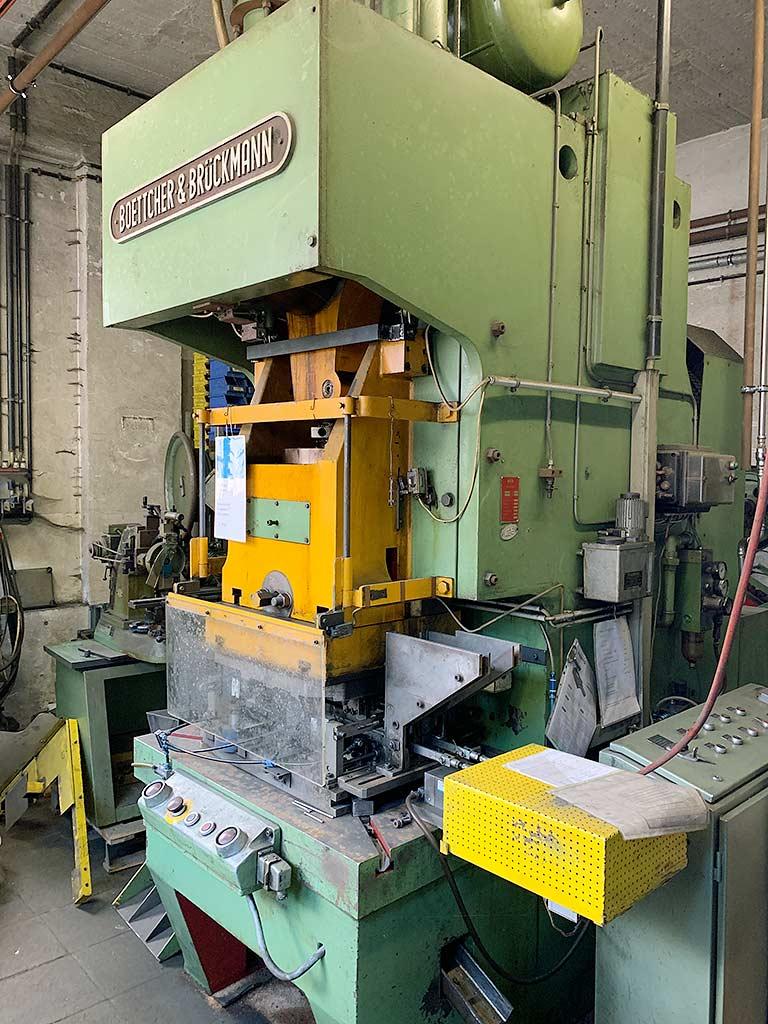 Eccentric Press Boettcher & Brückmann ERL 160t - Image 1