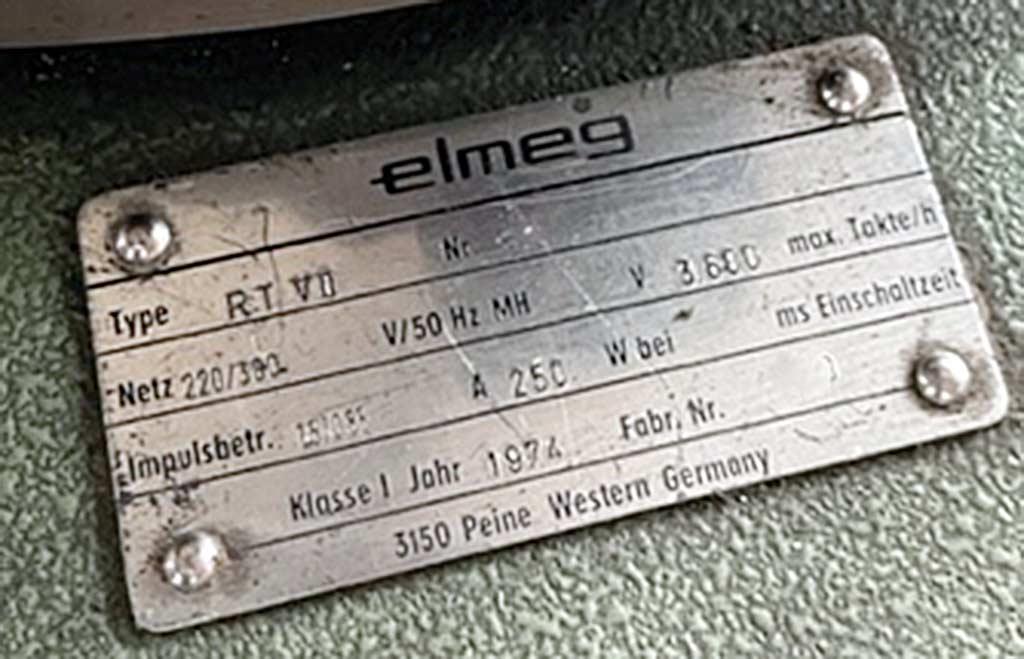 Rotary Transfer Machine Elmeg RT VD - Thumbnail 2