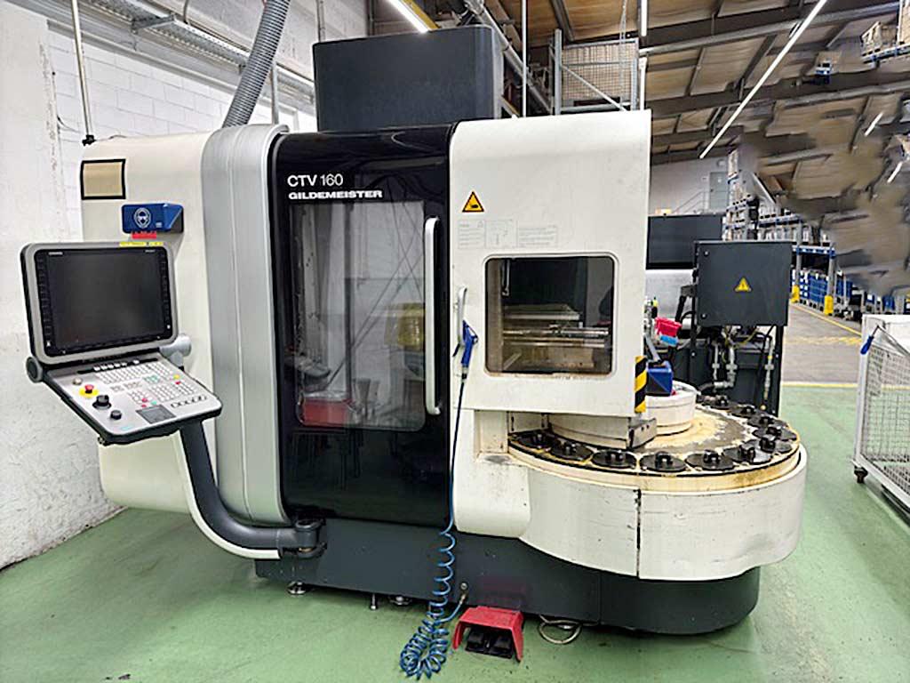 CNC Vertical Lathe Gildemeister CTV 160 - Image 1
