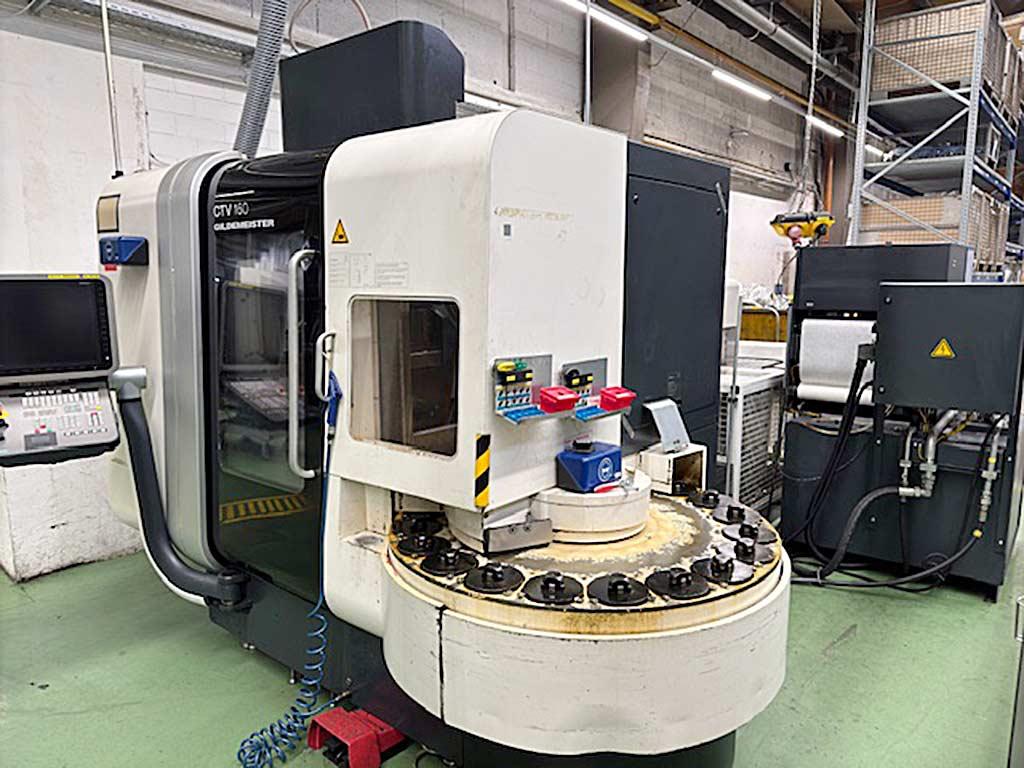 CNC Vertical Lathe Gildemeister CTV 160 - Thumbnail 2