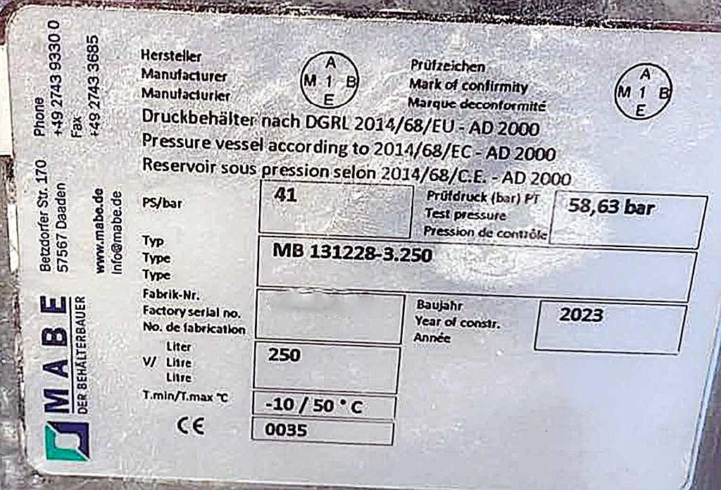 Compressor Becker & Söhne SV 125/40 - Thumbnail 4