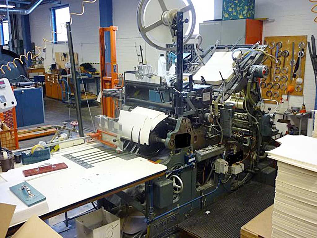 Envelope Printing Machine Winkler + Dünnebier Helios 135 - Image 1