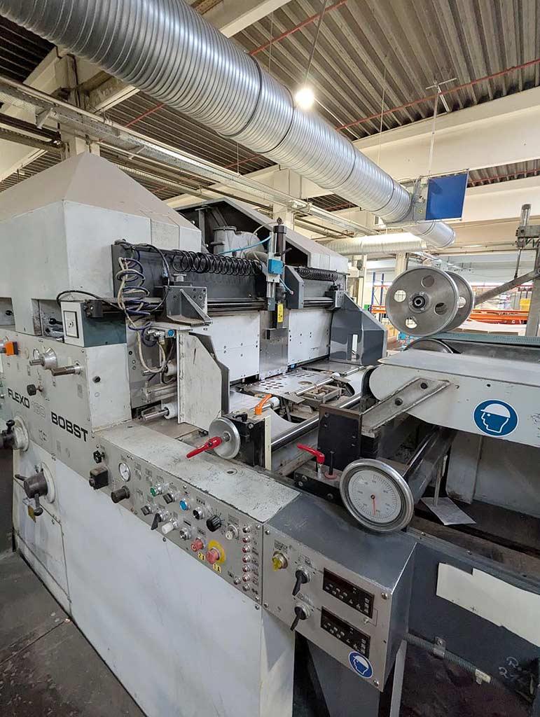 Flatbed Die Cutter Bobst Autoplatine SPO 160-A Matic - Thumbnail 3