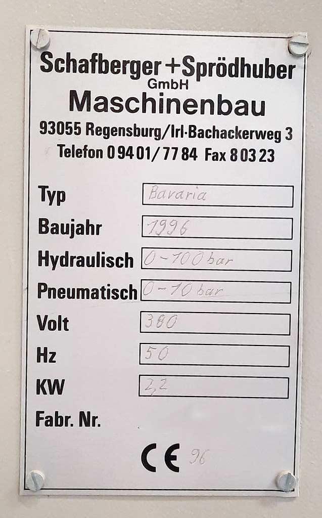 Frame Press Schafberger + Sprödhuber Bavaria - Thumbnail 5