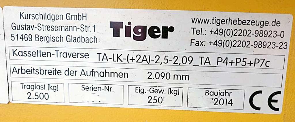 Crane Beam Tiger TA-LK - Thumbnail 4