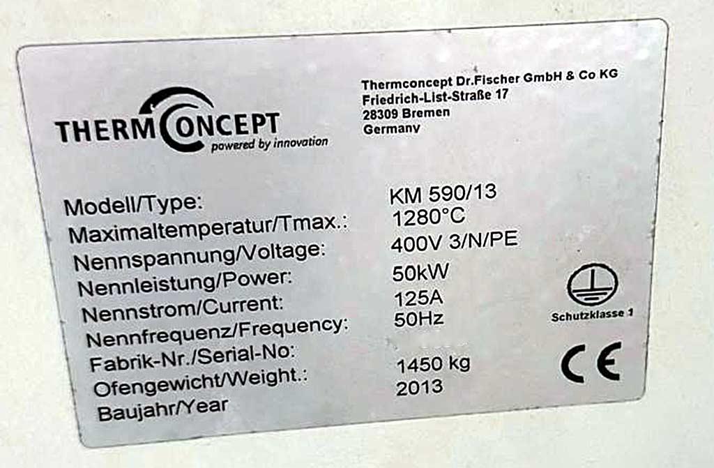 Hardening Oven Thermconcept KM 590/13 - Thumbnail 3