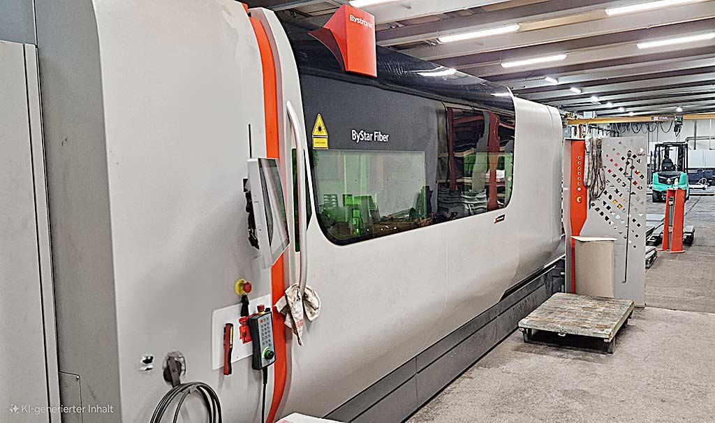 CNC Laser Cutting Machine Bystronic ByStar Fiber 10kW - Image 1