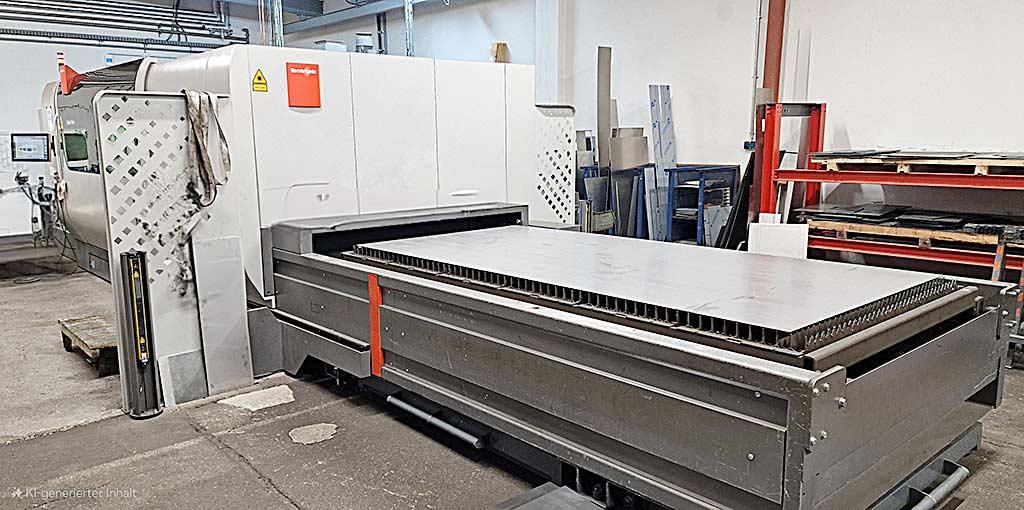 CNC Laser Cutting Machine Bystronic ByStar Fiber 10kW - Thumbnail 2