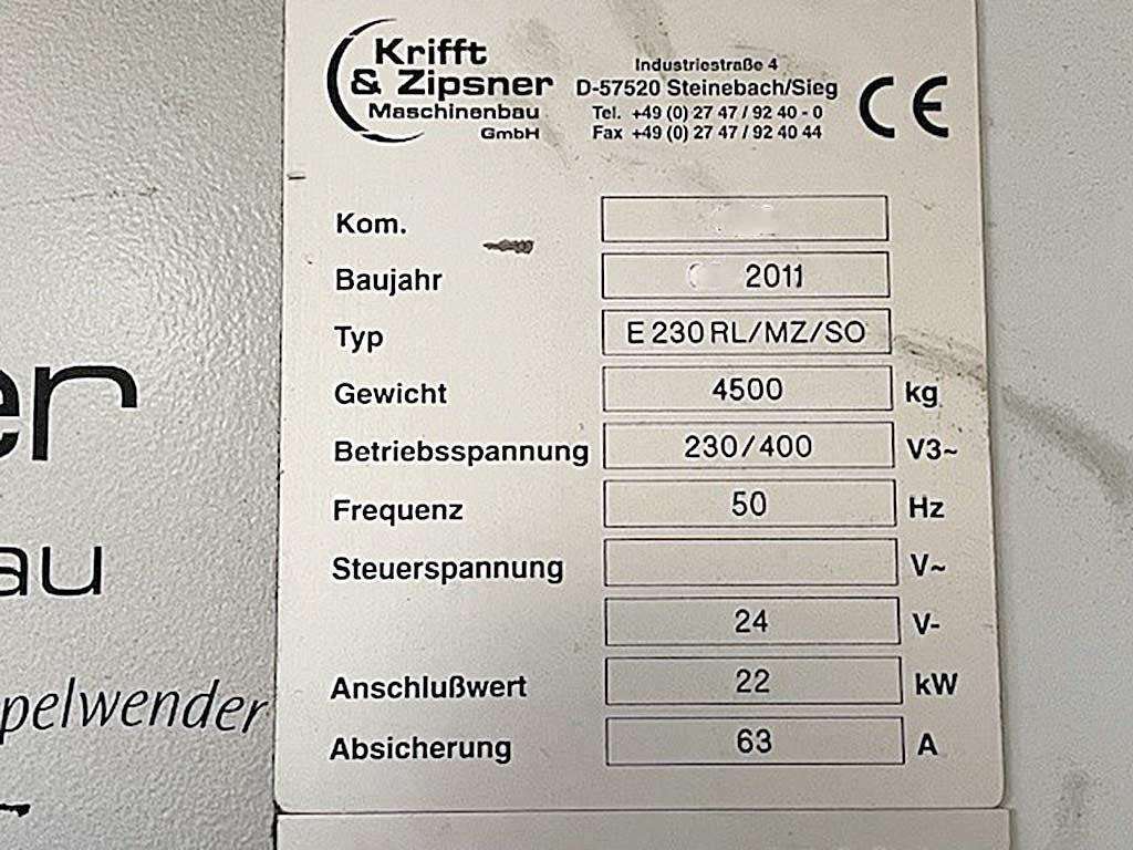 Paper Jogger Krifft & Zipser E 230 RL/MZ/SO - Thumbnail 5