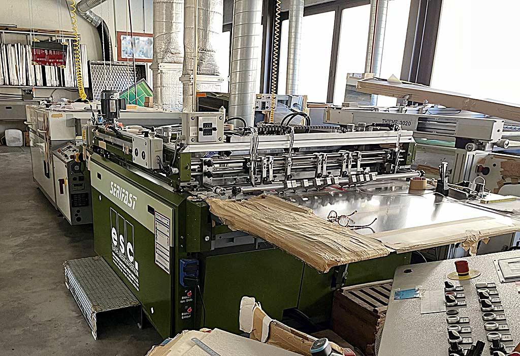 Screen Printing Machine Europa-siebdruckmaschinen-centrum Serifast 80-120 - Image 1