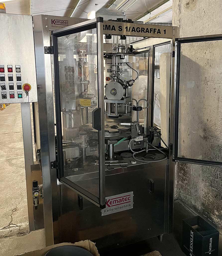 Cork Capping Machine Kematec Korma S1 - Thumbnail 2