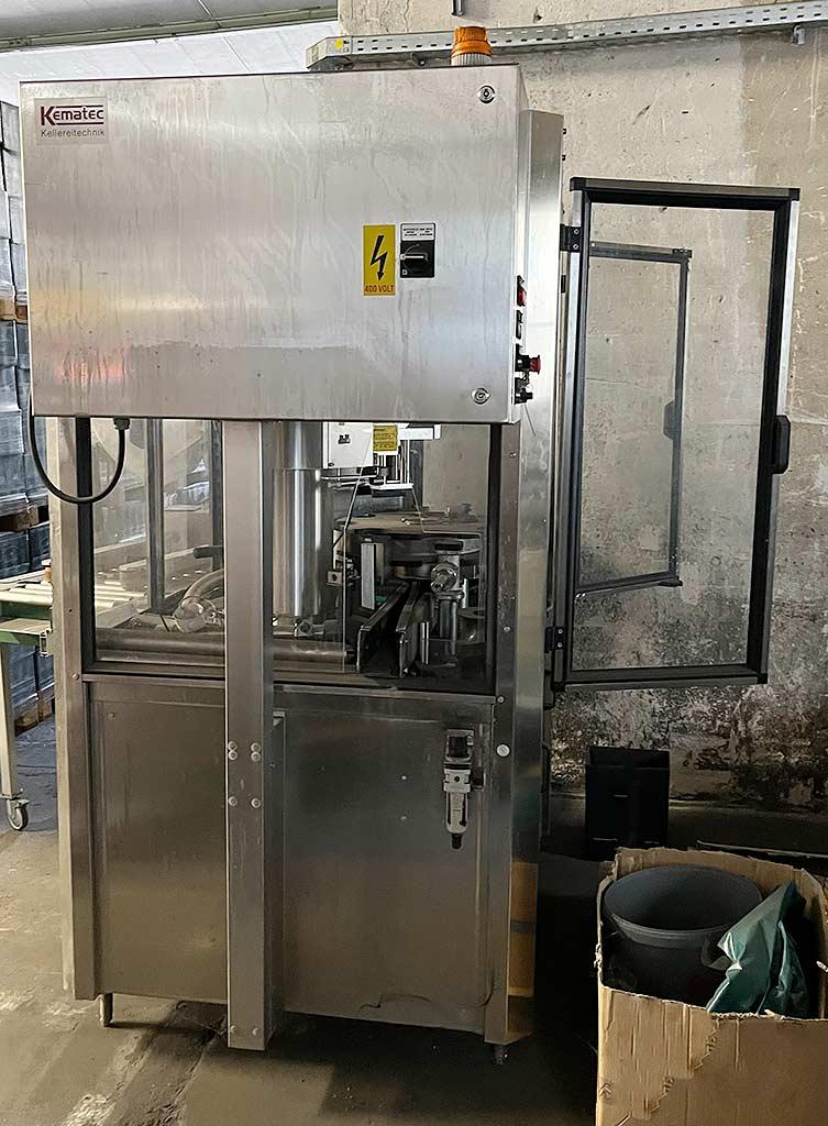 Cork Capping Machine Kematec Korma S1 - Thumbnail 3