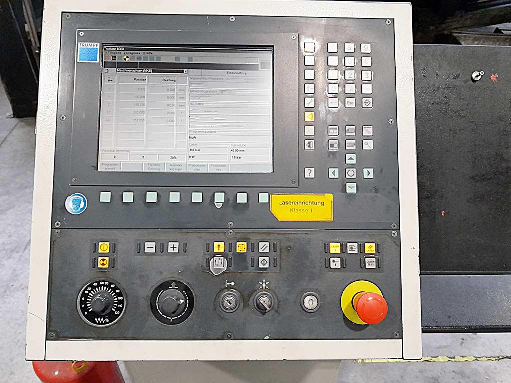 CNC Punch Laser Machine Trumpf Trumatic 6000L (TC 6000) - Thumbnail 2