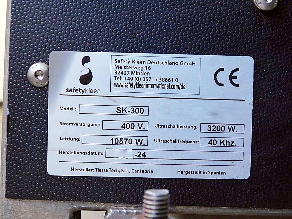 Ultrasonic Cleaning Machine Safetykleen Sonickleen SK-300 - Thumbnail 8
