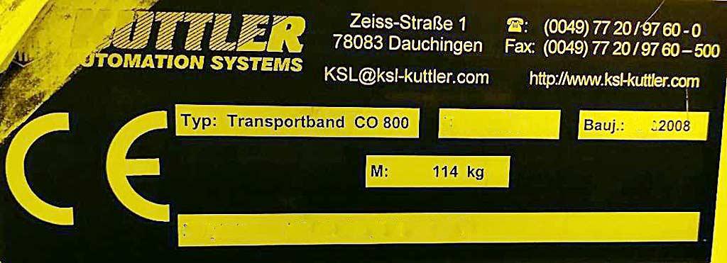 Stacking and Destacking Machine Kuttler Sue 50/RLE 160/CO 800 - Thumbnail 7