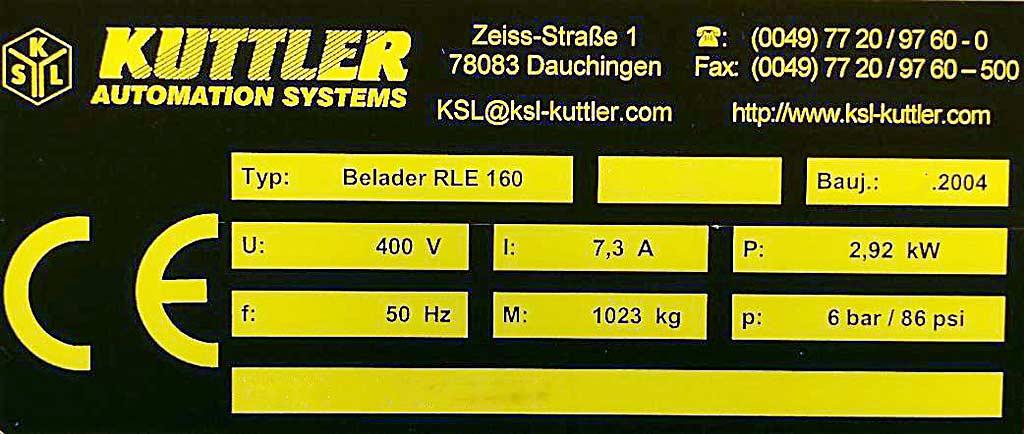 Stacking and Destacking Machine Kuttler Sue 50/RLE 160/CO 800 - Thumbnail 8