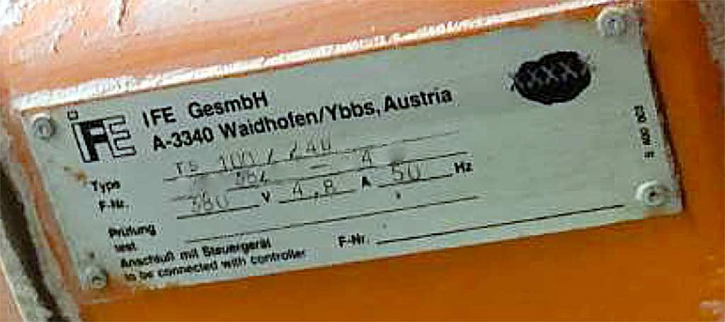 Magnetic Separator Ife/wagner T5 100/240 - Thumbnail 2