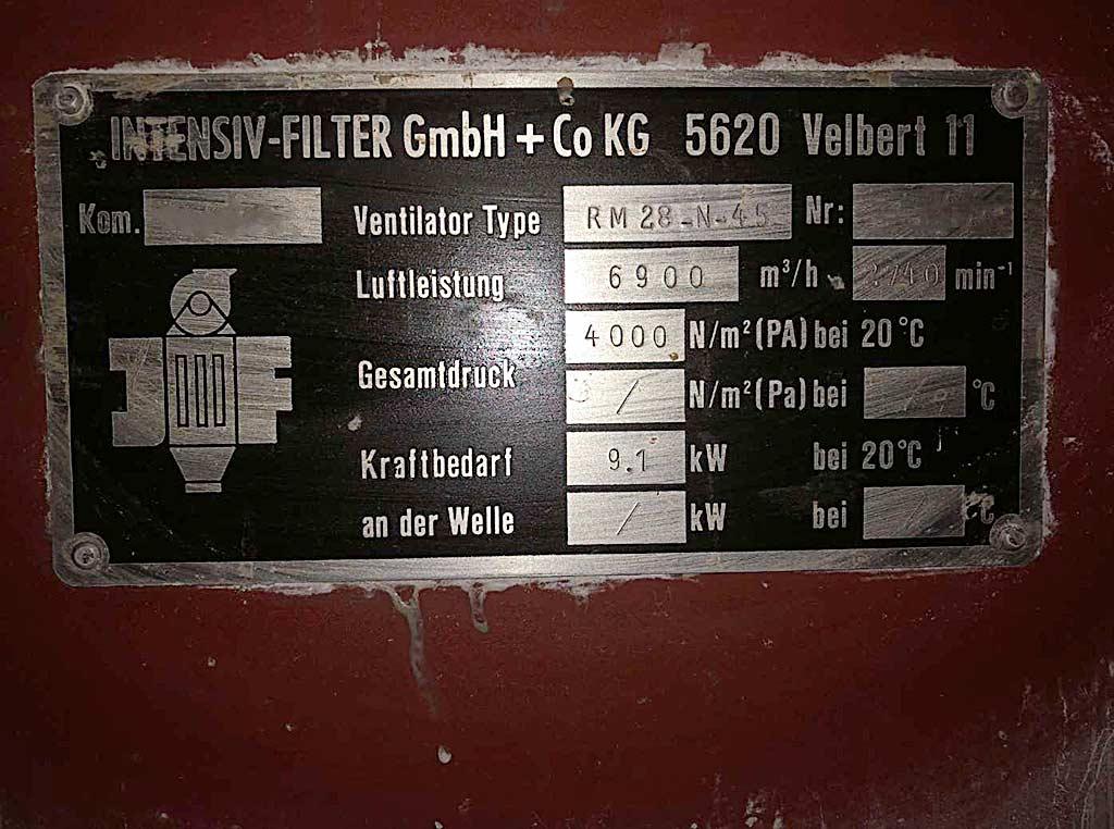 Dedusting Plant Fav/intensiv-filter FSR/RM 50-N-60/RM 28-N-45 - Thumbnail 6