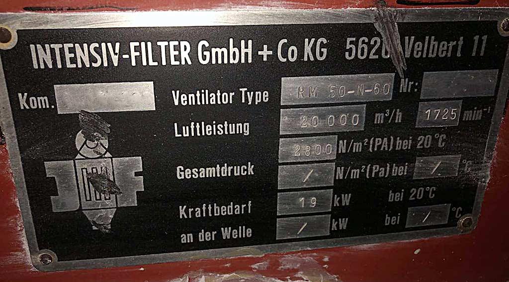 Dedusting Plant Fav/intensiv-filter FSR/RM 50-N-60/RM 28-N-45 - Thumbnail 8
