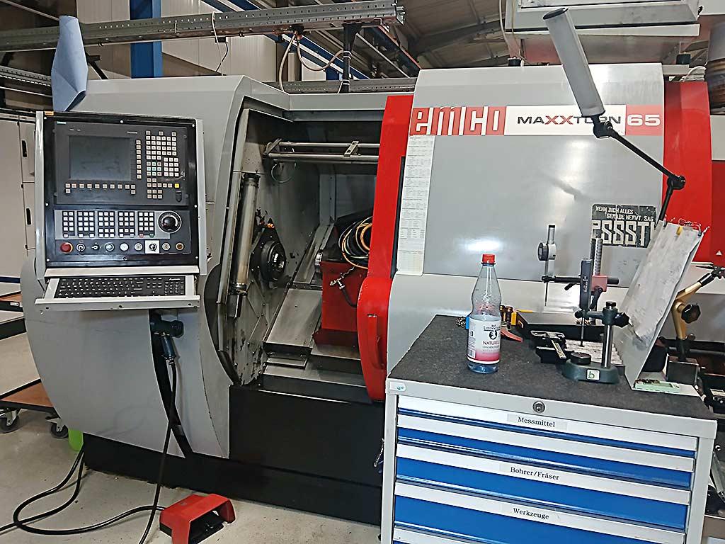 CNC Double Spindle Lathe Emxo MAXXTURN 65 SMY 1 - Image 1