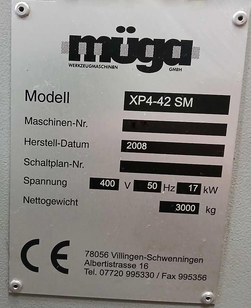 CNC Lathe Müga XP4-42 SM - Thumbnail 7