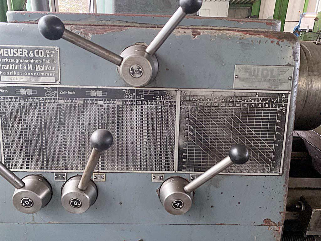 Center Lathe Meuser M2L - Thumbnail 3