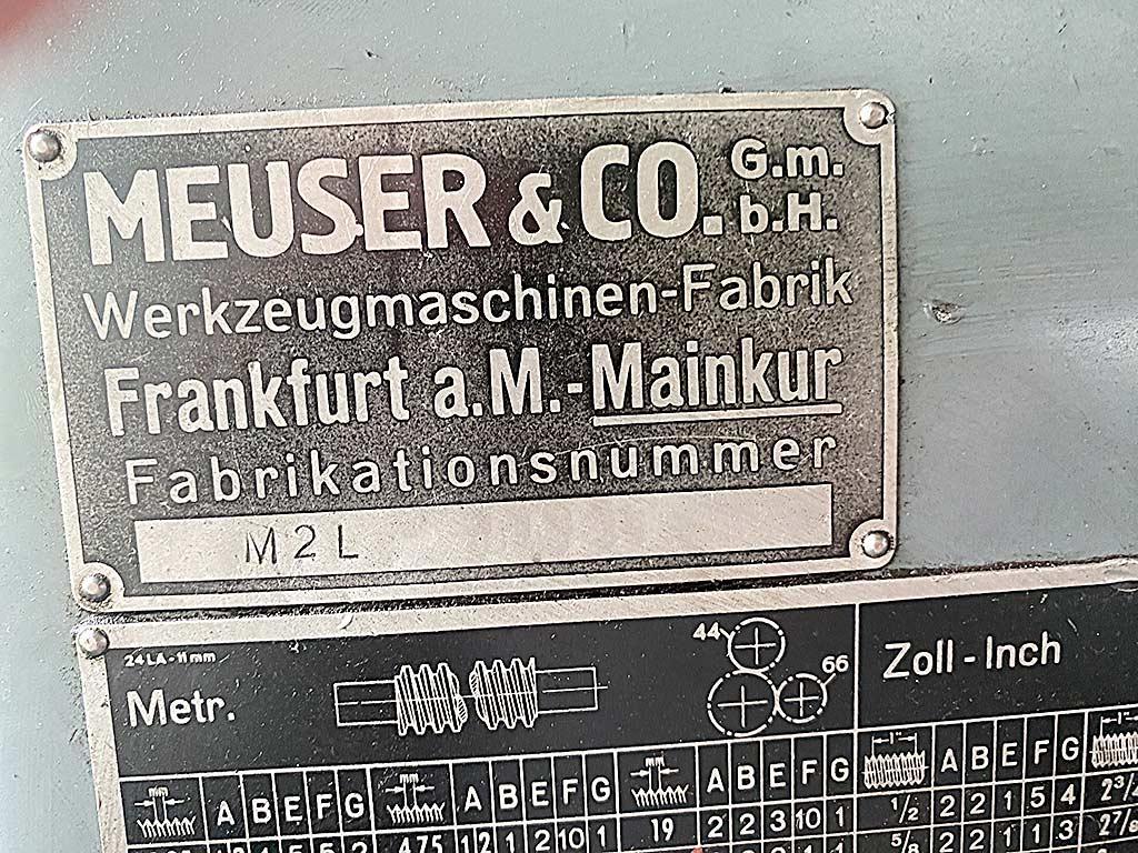 Center Lathe Meuser M2L - Thumbnail 4