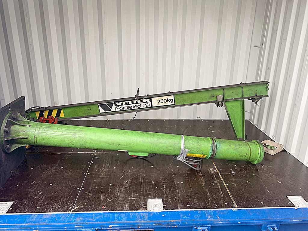 Column-Mounted Slewing Crane Vetter 250kg - Image 1