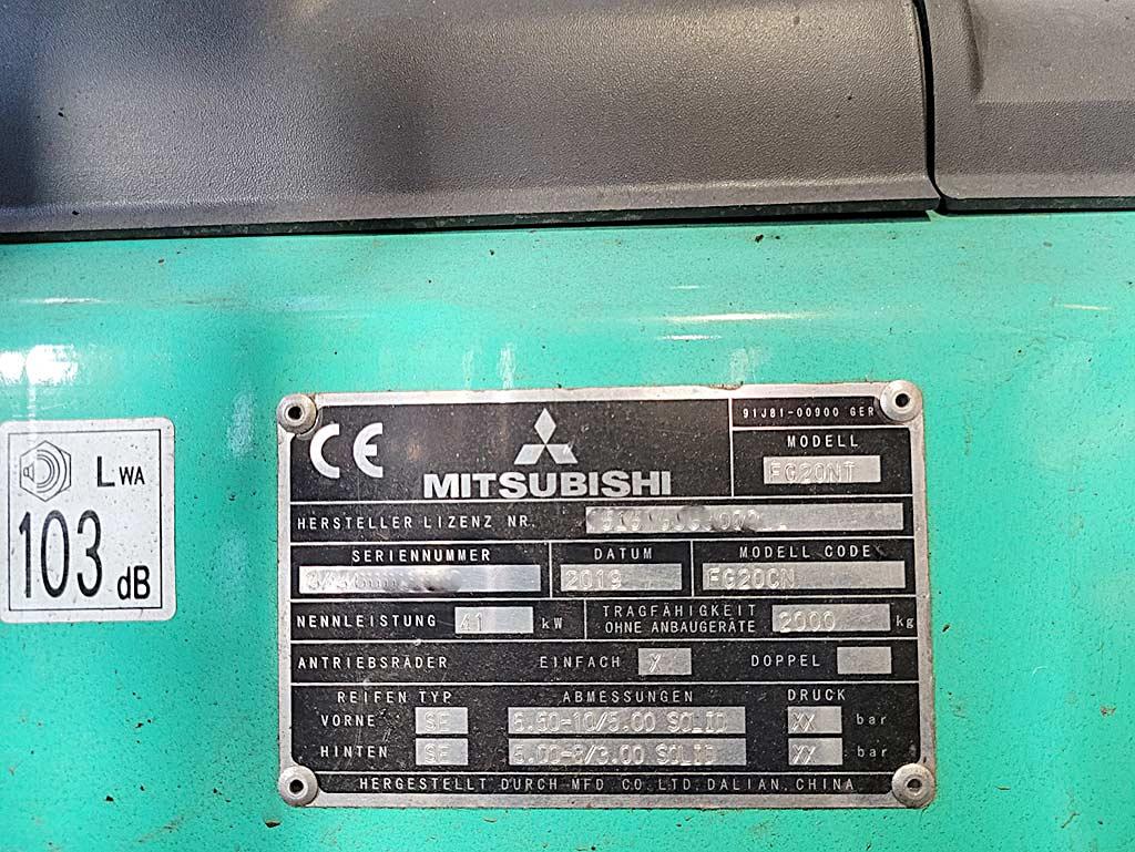 Fork Lift Mitsubishi FG20NT - Thumbnail 8