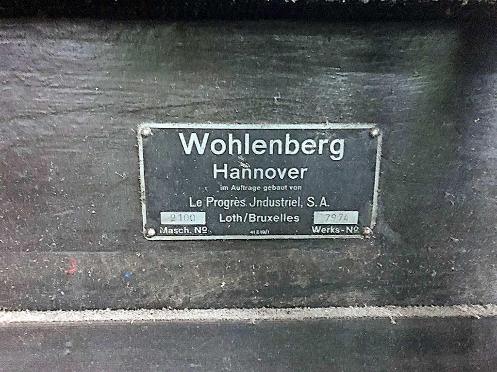 Lathe Wohlenberg V8/500 - Thumbnail 6