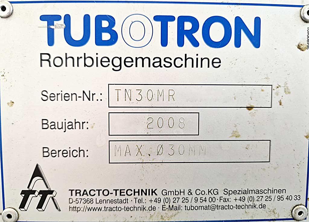 CNC Pipe Bending Machine Tracto-technik Tubotron TN30 MR - Thumbnail 3