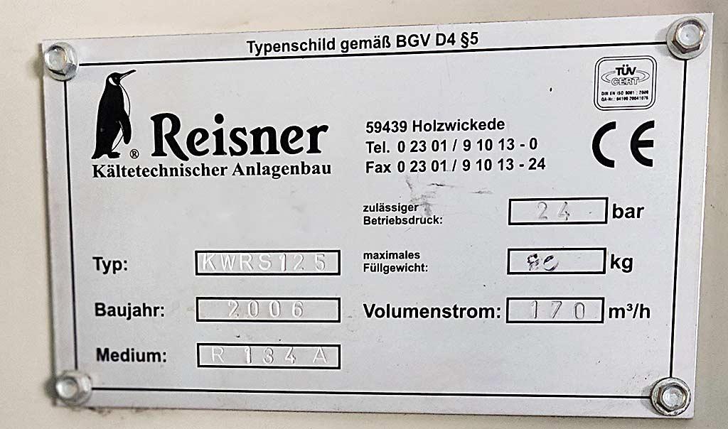 Refrigerating Machine Reisner KWRS 50HK/KWRS 125 - Thumbnail 4