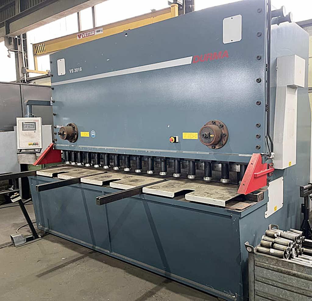 CNC Guillotine Shear Durmazlar (durma) VS 3016 (3100x16) - Image 1
