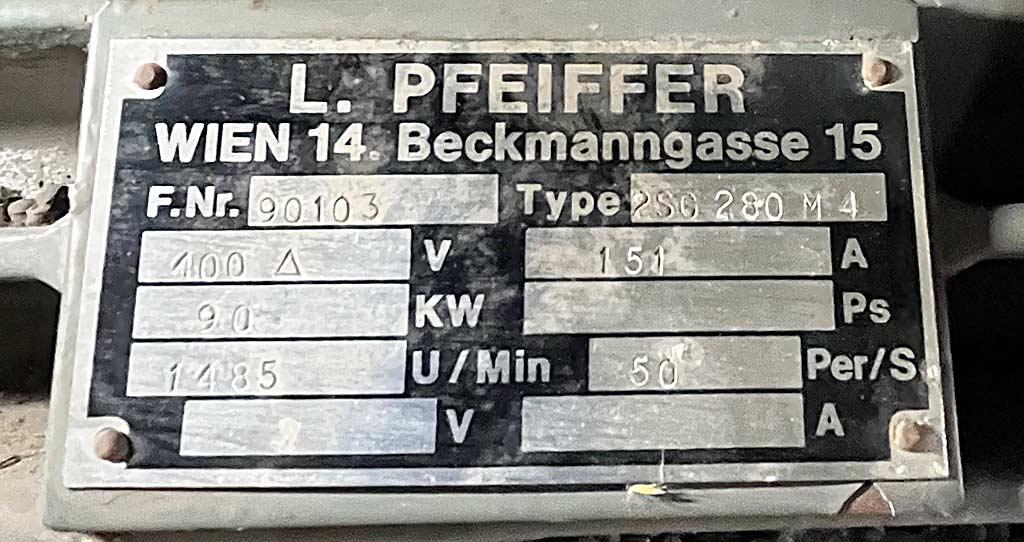 Extruder Pfeiffer 2SH 270M 4 - Thumbnail 2