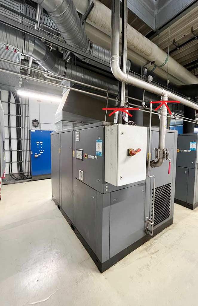 Compressor Atlas Copco GA 132-FF - Thumbnail 4