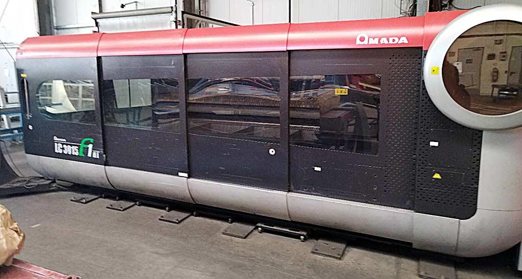 CNC Laser Cutting Machine Amada/lki LC 3015 F1NT/AS LUL-3015 - Thumbnail 3