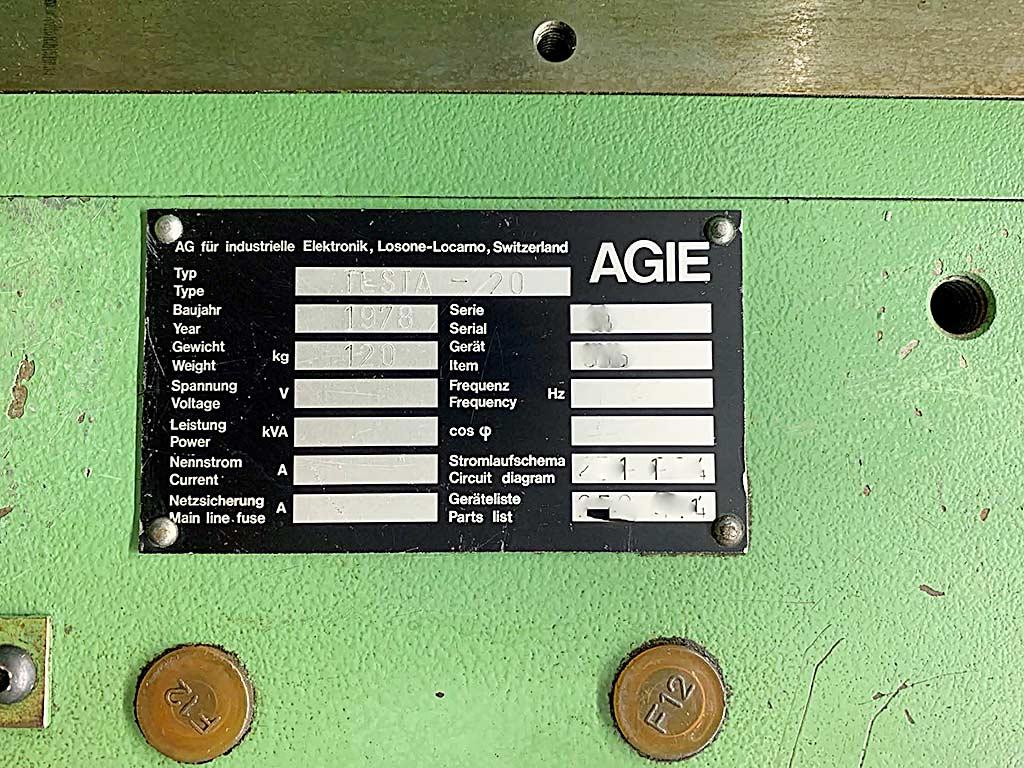 Vertical Eroding Machine Agie EMS 2-20 - Thumbnail 8