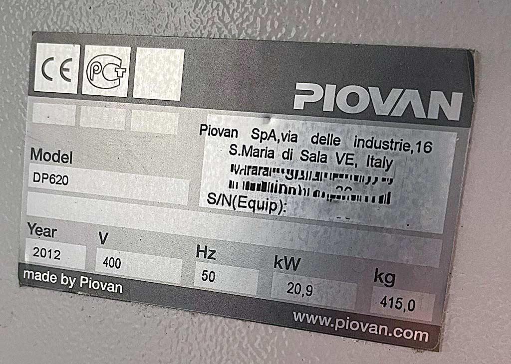 Granules Dryer Piovan DP620/TN600 - Thumbnail 3