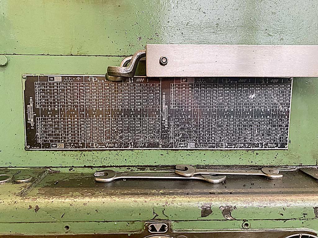 Center Lathe Weipert W 800e - Thumbnail 6
