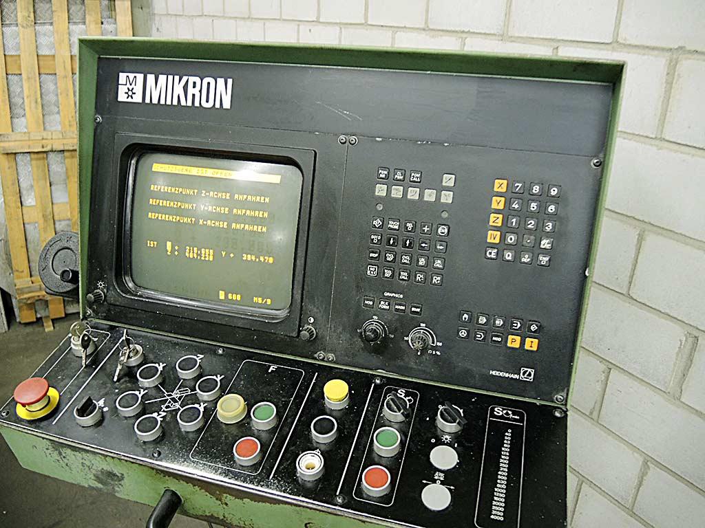 CNC Universal Milling Machine Mikron WF 51 D/TNC 355 - Thumbnail 5