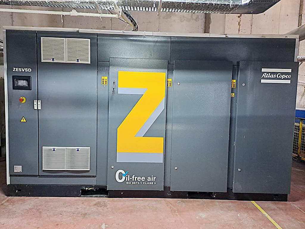 Compressor Atlas Copco ZE5VSD - Image 1