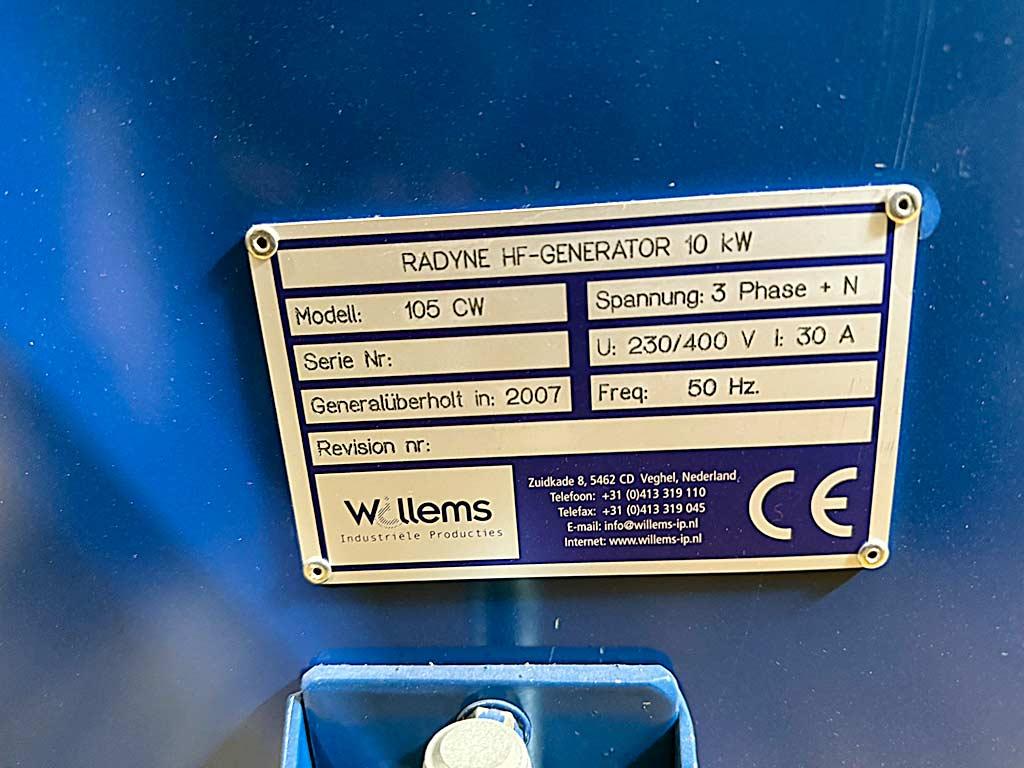 High-frequency Welding Machine Willems 105 CW - Thumbnail 6
