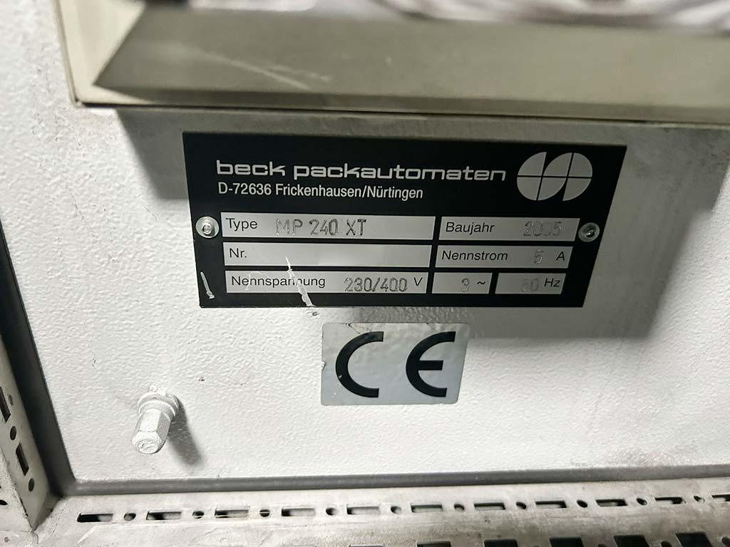 Form, Fill and Seal Machine Beck MPX 240T - Thumbnail 5