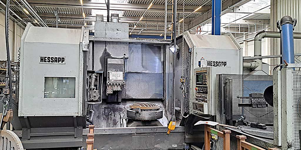 CNC Vertical Lathe Hessapp DV90/1000 - Image 1